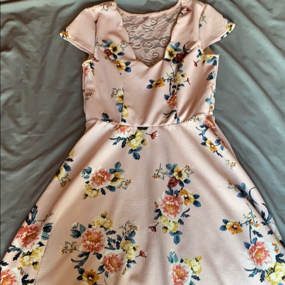 Pink dress